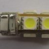 Auto-glödlampa W5W T10 WG 9SMD-felfri