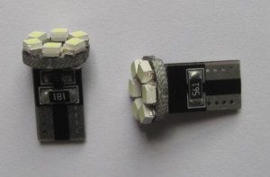 Авто светодиодные 194 T10 6SMD Ошибка Free