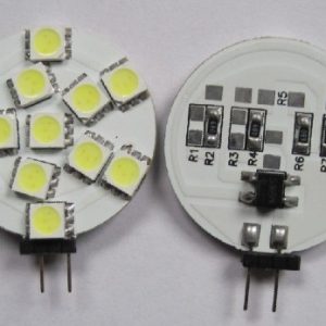 12V Car LED Light Bulb G4 12SMD 5050