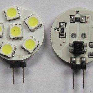 Высокое качество авто светодиодная лампа G4 6 SMD 5050