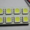 Bil LED-lampa Dome Plate 8 SMD 5050