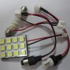 Populärt Auto LED-plattljus 12 SMD 5050