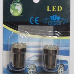 Schwanz Auto LED G18.5 1156 1157 BA15S BAY15D 9 LED