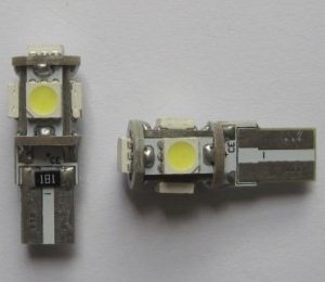 Best Selling Car LED Light T10 Wedge 5SMD 5050