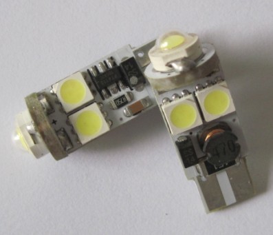 Thiết kế mới Đèn LED tự động T10 Wedge Canbus phổ biến