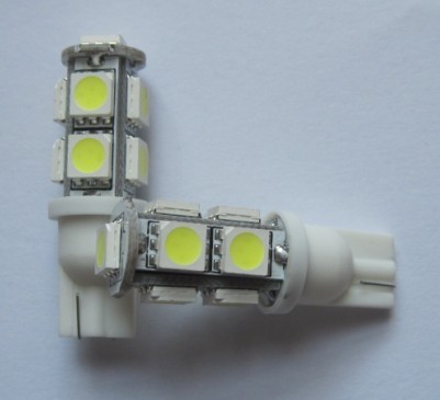 Best Selling T10 Wedge 194 9SMD 5050 Car LED Lamp