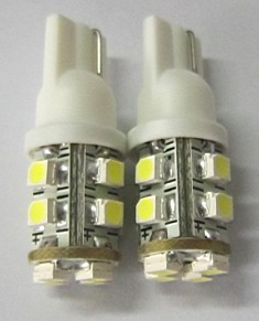 Светодиодные автомобильные лампы T10 Wedge W5W 12 SMD 1210
