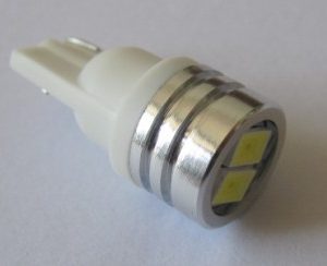 Lâmpada LED para carro automotivo W5W T10 WG 2SMD 5630