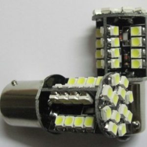 Lâmpadas carro LED S25 1156 1157 44LED SMD 5050 Leve