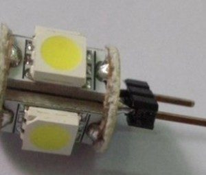 G4 5SMD 5050 Автомобильная светодиодная лампа 12Volt