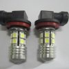 W Lampe frontale LED pour voiture H8 H11