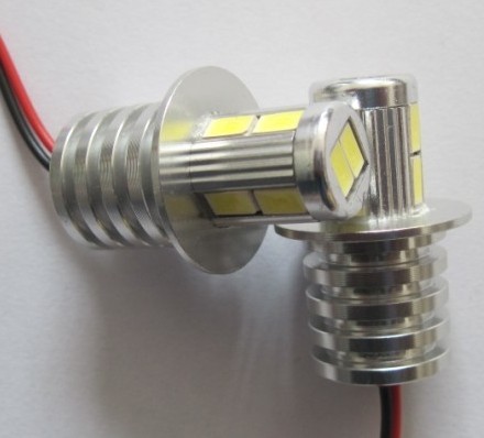 Ampoule LED Auto H1 H3 10SMD 5630 Éclairage antibrouillard