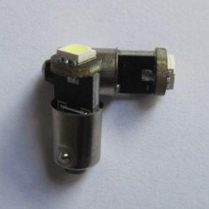 Bil LED-lampa BA9S BAX9S 1SMD 5050 Canbus W6W