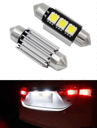 Festone luminoso a LED automobilistico 3SMD